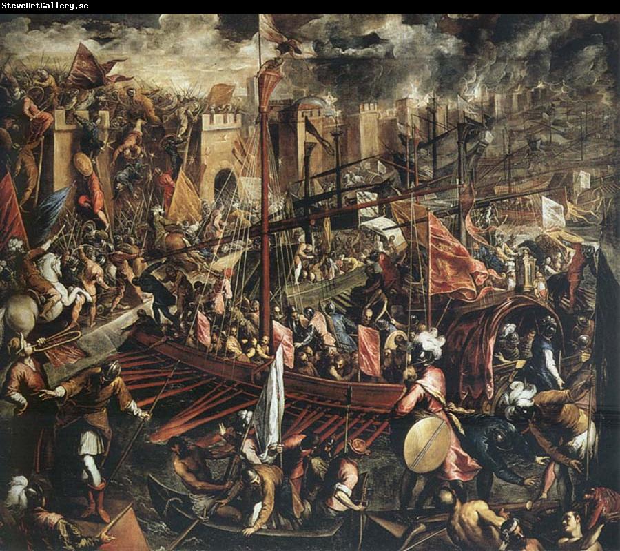 Domenico Tintoretto The Conquest of Constantinople